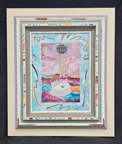 Fran Larsen (B. 1937) Signed Watercolor Painting