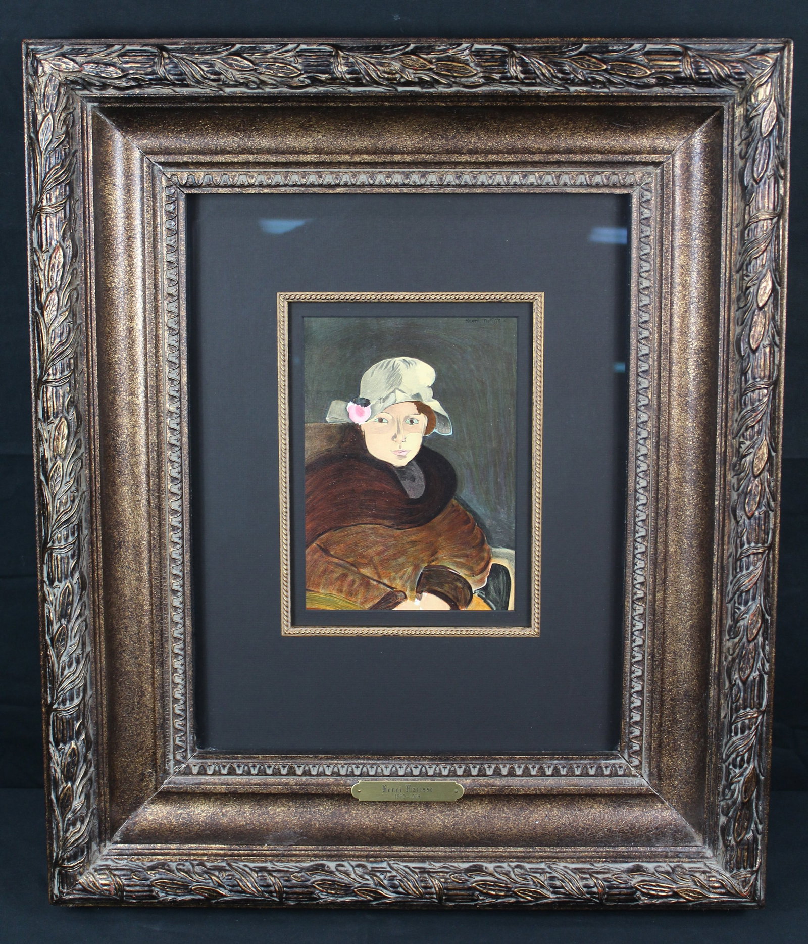 Henri Matisse (1869-1954) Marguerite Matisse Lithograph (1 of 9)