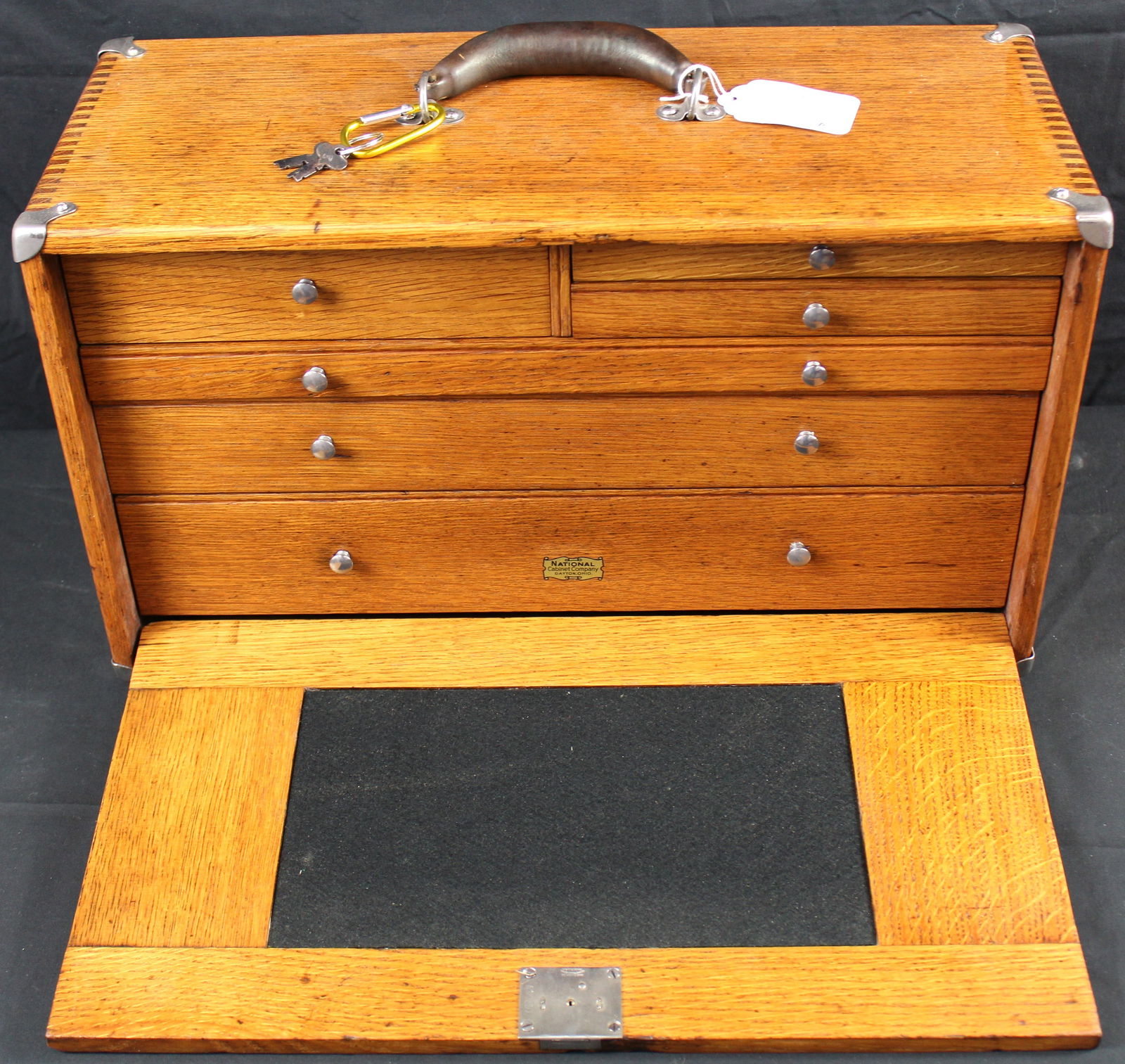 National Cabinet Co. Model 340 6 Drawer Machinist Tool Chest (1 of 10)