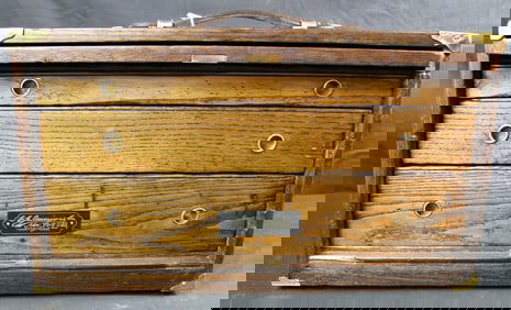 C.E. Jennings Co. Model 73 3 Drawer Machinist Tool Chest