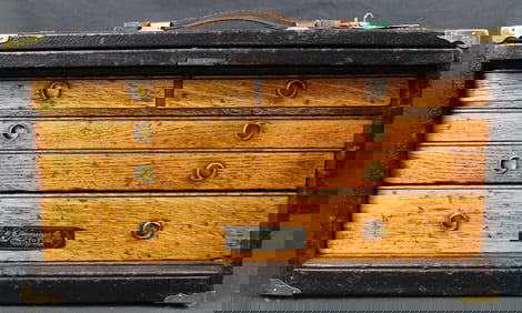 C.E. Jennings Co. 5 Drawer Machinist Tool Chest