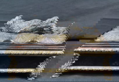 Maitland Smith Bronze Frog Chest
