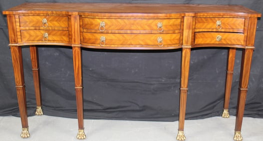 Maitland Smith Mahogany Regency Style Sideboard