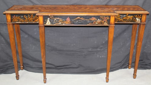 Maitland Smith Chinoiserie Console Table