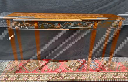 Maitland Smith Chinoiserie Console Table