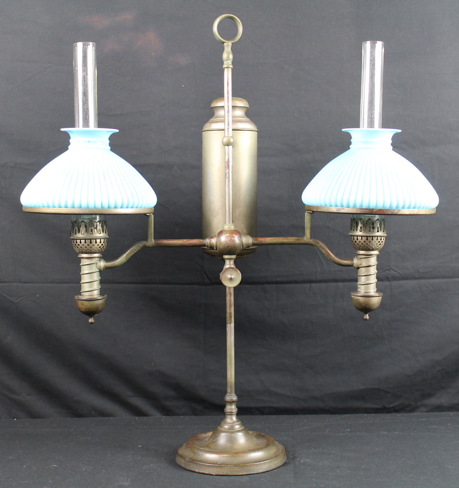 Manhattan Brass Co. Double Student Table Lamp (1 of 15)