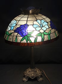 Tiffany Style Stained Glass Lamp
