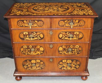 Alfonso Marina Inlaid Chest of Drawers