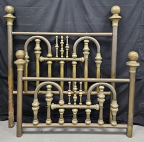 Ornate Brass Full Size Bed