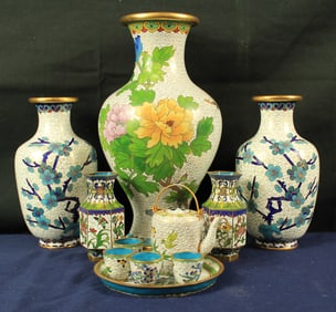 Cloisonne 11 Piece Set