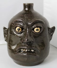 Lanier Meaders (1917-1998) Grotesque Face Jug