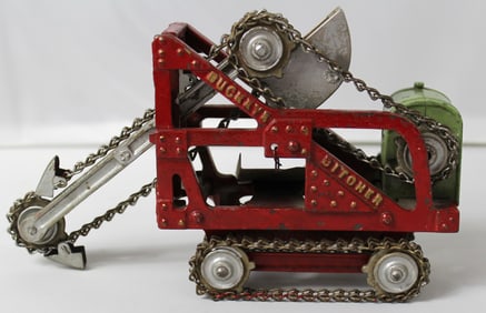 Kenton Toys Buckeye Ditcher Cast Iron Toy