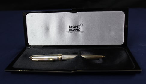 Mont Blanc Meisterstuck 925 Sterling Silver Ball Point Pen