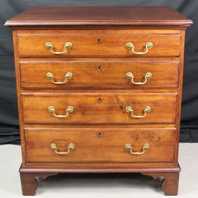 Connecticut Chippendale Mahogany Chest