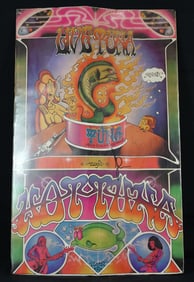 1977 Hot Tuna "Live Tuna" Autographed Poster
