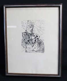 Salvador Dali (1904-1989) "El Cid" Etching
