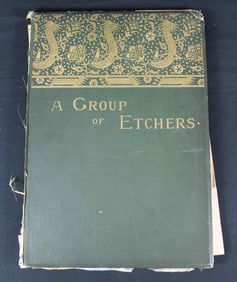 A Group of Etchers by S.G.W. Benjamin with Etchings by Various Artists