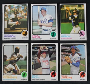 1973 Topps Baseball Cards Incomplete Set