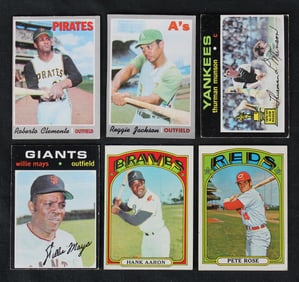 1970-1972 Binder of Topps Baseball Cards