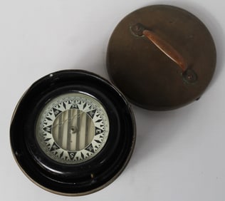 Wilcox Crittenden Brass Compass