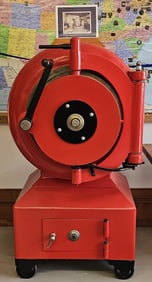 Mosler Red Cannonball Safe