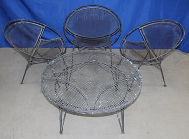 Maurizio Tempestini for Salterini 4 Piece MCM Patio Set