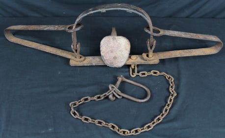 Antique Cast Iron Bear Trap