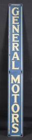 General Motors Raised Lettering Metal Sign (2 of 2)