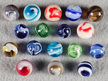 17 Transitional Marbles