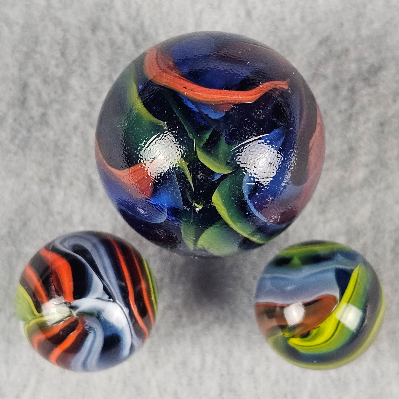 3 Vacor Michelangelo 1st Generation Marbles (1 of 7)