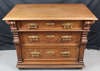 Antique European Eastlake Style Chest