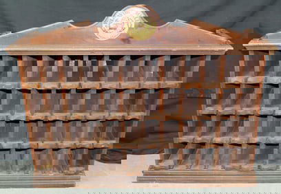 Antique Flavor Mill Store Display Spice Rack