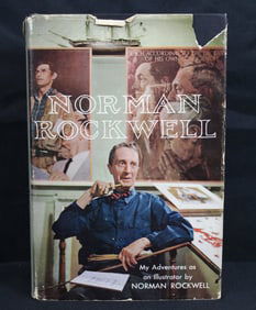 Signed Norman Rockwell Book
