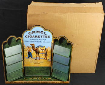 Camel Cigarettes Zippo Display With Original Box
