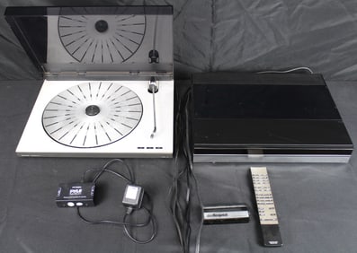Bang & Olufson RX 2 Turntable and Beomaster 6500 with remote