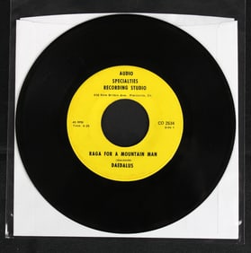Daedalus "Raga for a Mountain Man" 45rpm Record