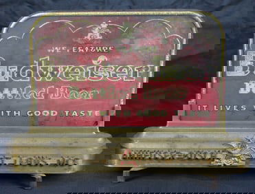 Budweiser Reverse Glass Sign