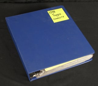 1978 Topps Baseball Cards Complete Set