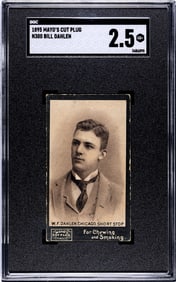 1895 Bill Dahlen N300 Mayo's Cut Plug Card SGC 2.5