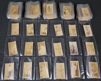 Collection of Sweet Caporal Cigarettes N245 Actress Cards Featuring 8 Maude Adams