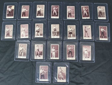 21 Mayo Cut Plug N310 Boxing 1890 Tobacco Cards
