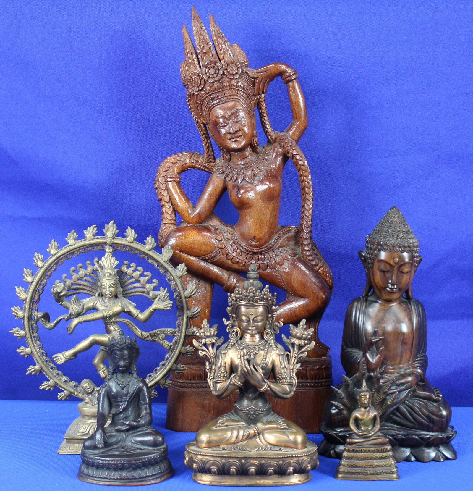 Collection of Six God Deity figures (1 of 18)