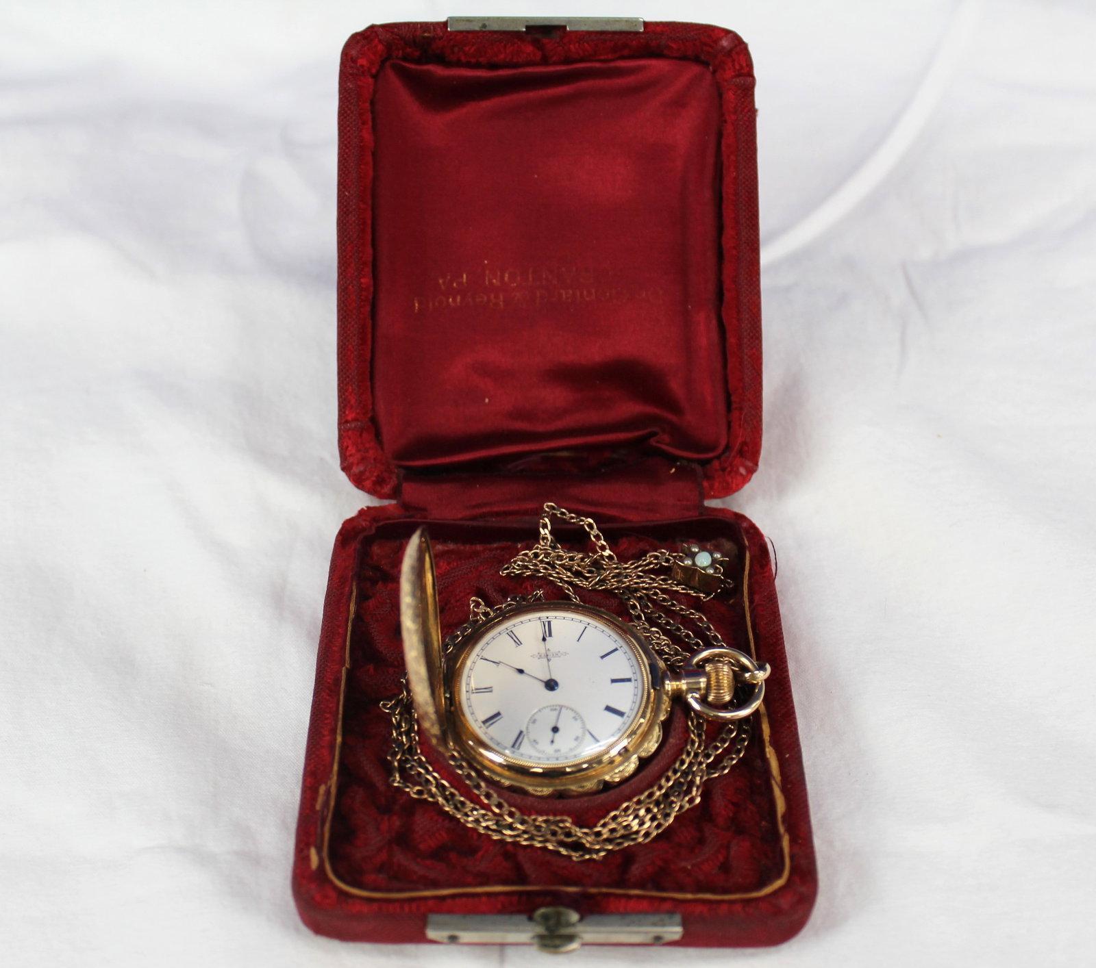 Elgin Ladies 14K Gold Pocket Watch Circa 1888 (1 of 17)