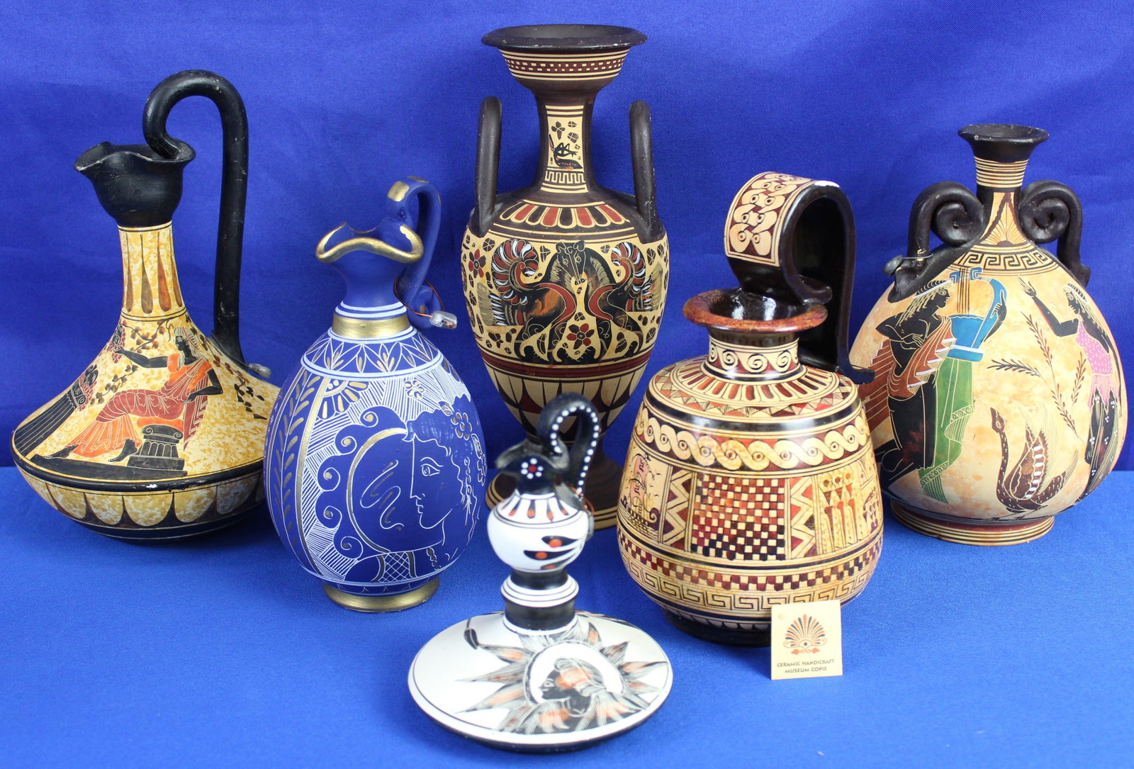 Collection of 6 Ceramic Museum Replicas (1 of 20)