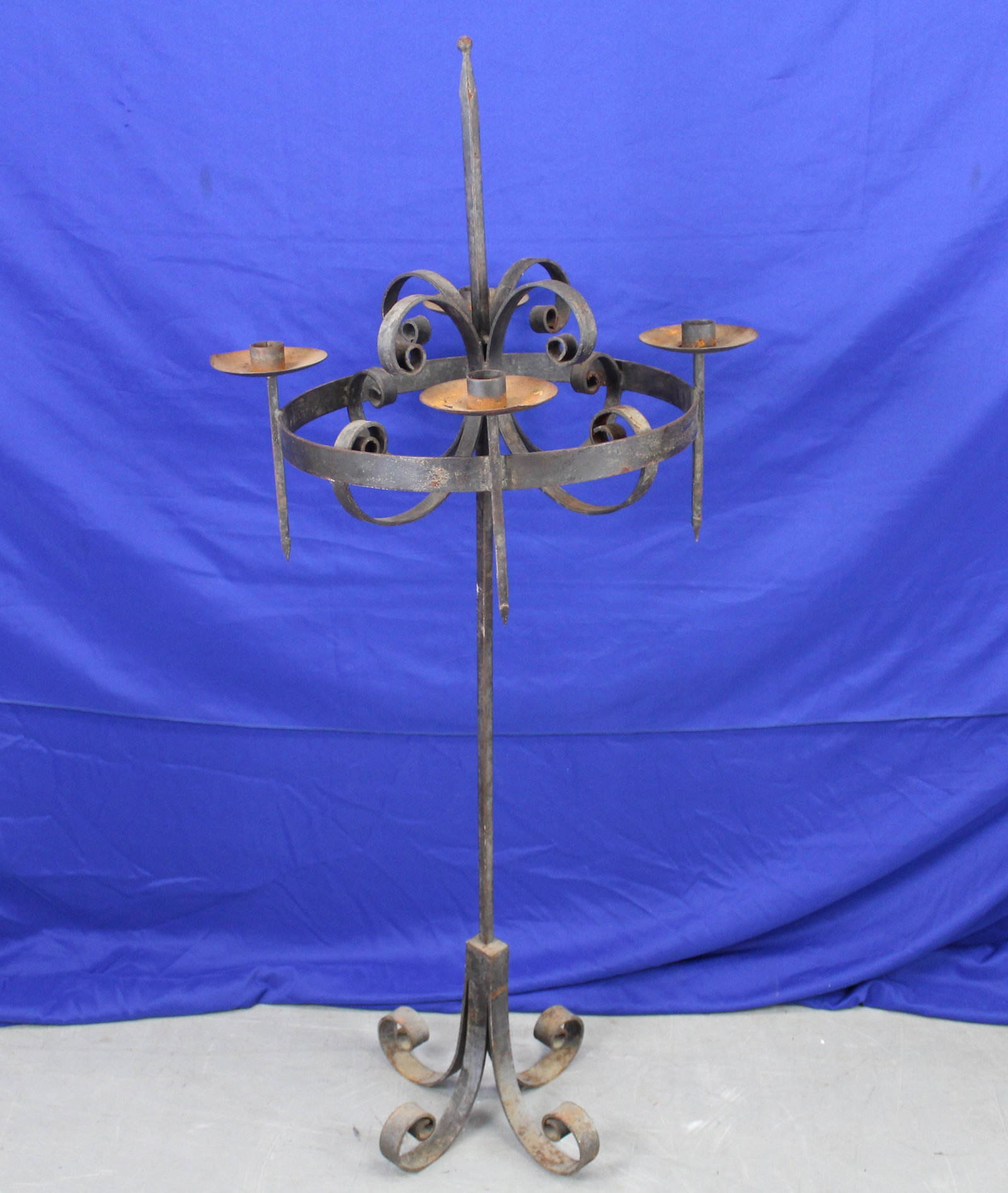 Iron Floor Candelabra (1 of 6)