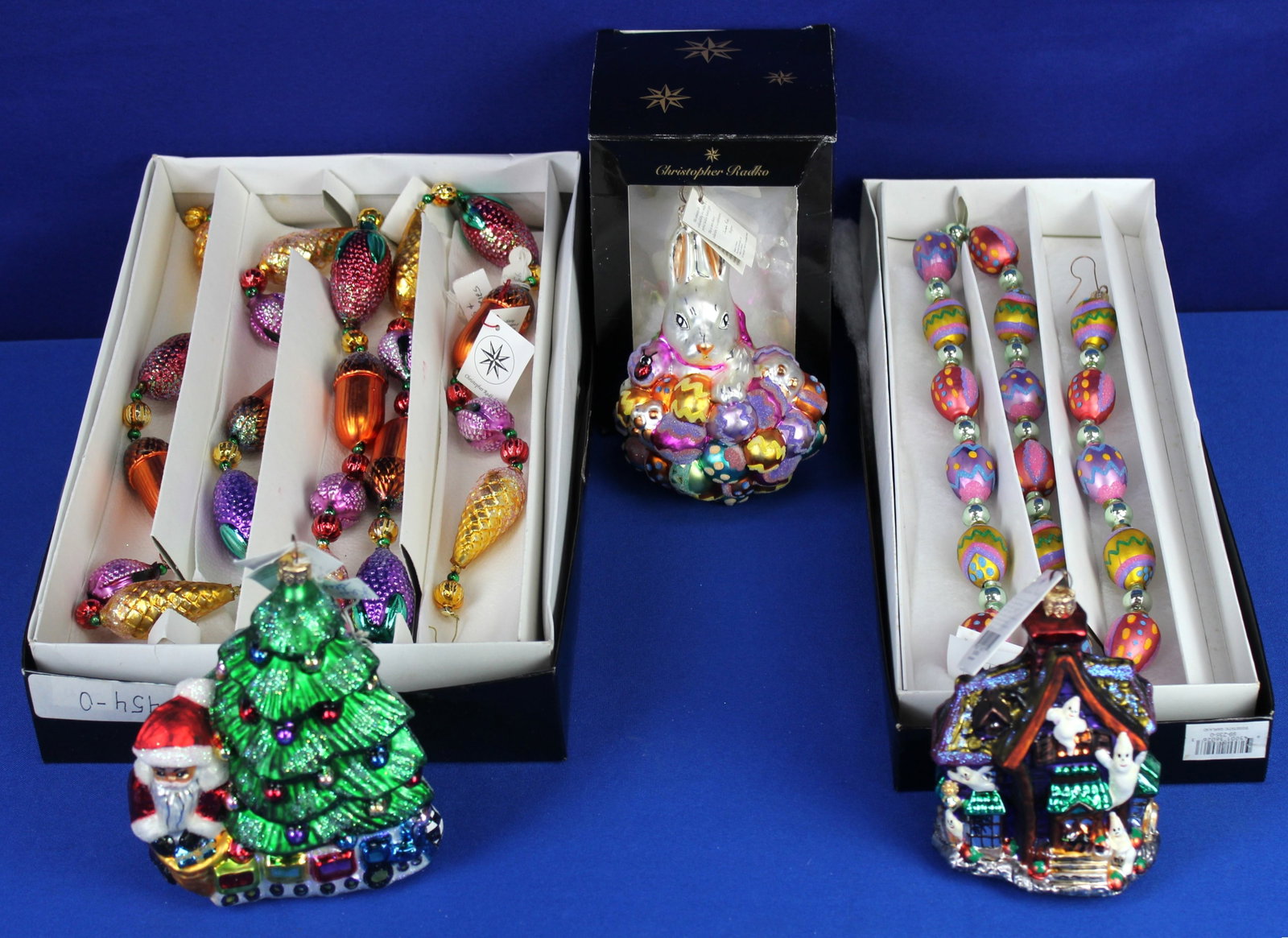 Christpher Radko Garland and Ornaments (1 of 8)