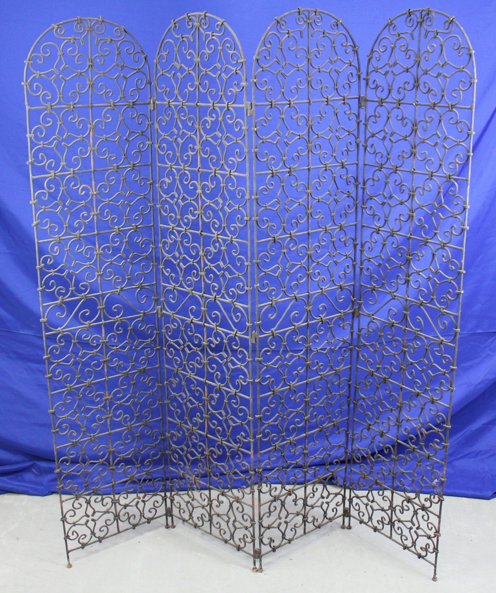 Iron 4 Panel Room Divider (1 of 5)