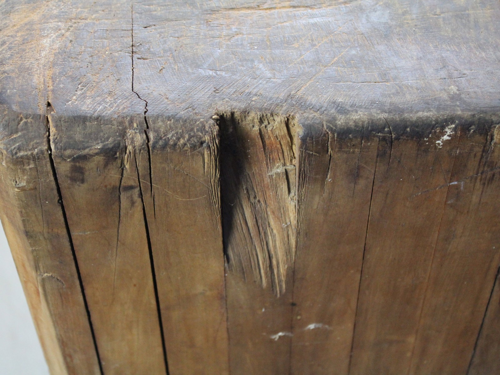 Square Butcher Block Table - 8