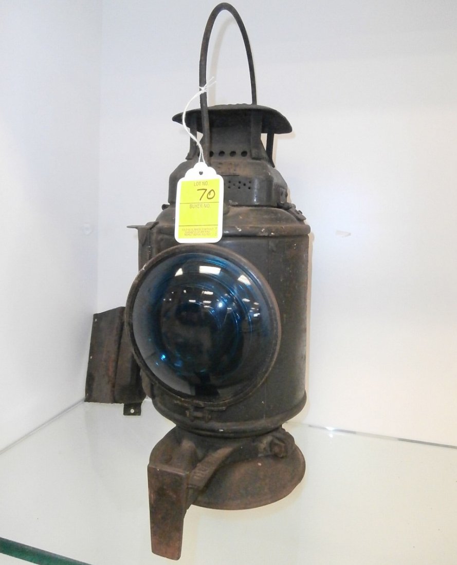 Large Adlake Railroad Two Lenses Lantern L.S.E.R (1 of 4)