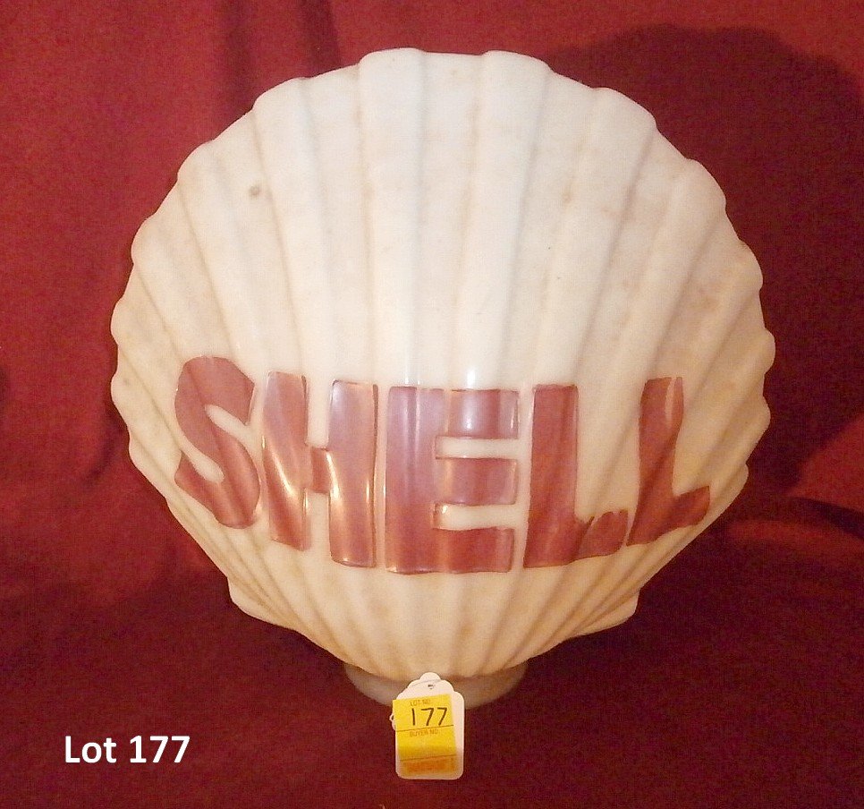 Original Shell Clam Shape Gas Globe (1 of 4)
